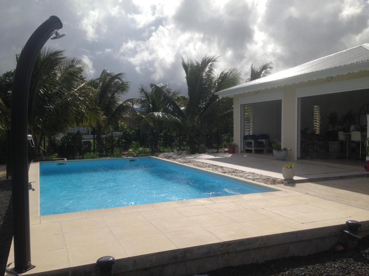 Chambre D'Hote Coeur-Coco Piscine Saint-Francois  Exterior foto